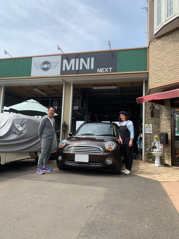 M’s COLLECTION!!茨城MINI専門店!!BMW MINI・R55納車、車検修理板金進捗！